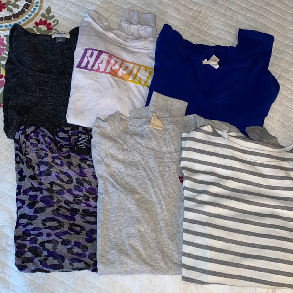 Bundle of long sleeves (six)